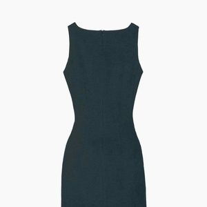 MM LaFleur Lydia Dress in Midnight Green,